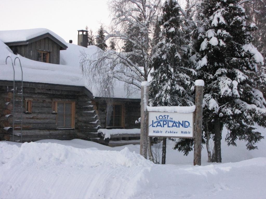 Äkäslompolo Lost Inn Cabins מראה חיצוני תמונה
